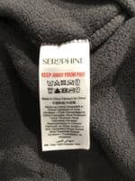 SERAPHINE GREY 3 IN 1 BABY WEARING ZIP FLEECE JACKET SIZE 14
