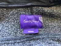 SERAPHINE NAVY BLUE 3 IN 1 BABY WEARING ZIP HOODIE JACKET SIZE M 12-16