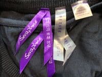 SERAPHINE NAVY/RED 2 PIECE LONG NURSING JUMPER DRESS SIZE 14 PETITE