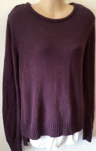 SERAPHINE PLUM 2 PIECE NURSING JUMPER SIZE S 8/10