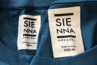 SIENNA APPAREL TEAL NURSING T-SHIRT TOP NEW SIZES M & L