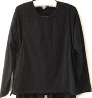 STYLISH MUM BLACK MATERNITY/NURSING PYJAMA SET LOUNGEWEAR SIZE 12