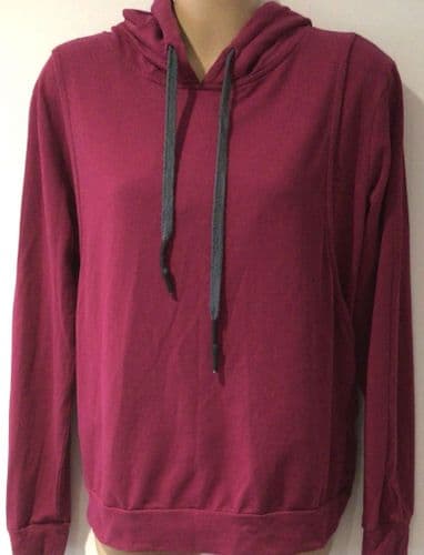 STYLISH MUM PINK NURSING HOODIE NEW SIZE 8