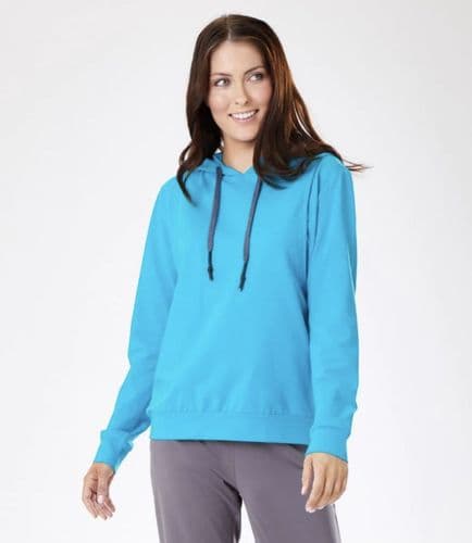 STYLISH MUM TEAL NURSING HOODIE SIZE 8