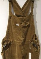 THE MUMSIE CARAMELA CORD STRETCH SLING BABY CARRIER DUNGAREES BNWT SIZE 22