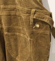 THE MUMSIE CARAMELA CORD STRETCH SLING BABY CARRIER DUNGAREES BNWT SIZE 22