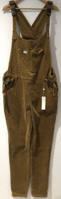 THE MUMSIE CARAMELA CORD STRETCH SLING BABY CARRIER DUNGAREES BNWT SIZE 22