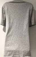 THREADBARE ASOS GREY WRAP MATERNITY/ NURSING TOP SIZE 16