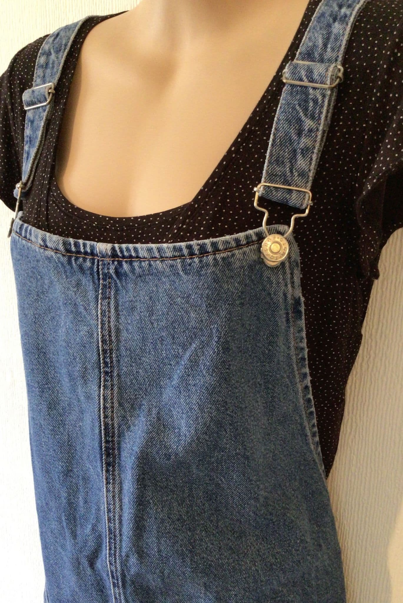 maternity denim dungaree dress Ripe Maternity Denim Overalls