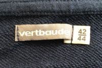 VERTBAUDET NAVY BABY WEARING ZIP HOODIE JACKET SIZE 14/16
