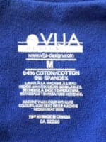VIJA BLUE BABY SKIN TO SKIN TOP SIZE M 10/12