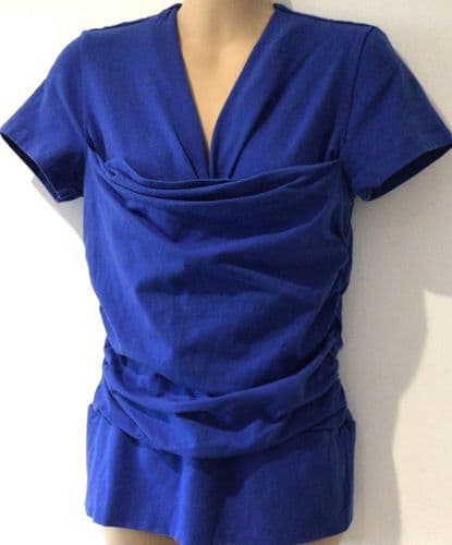 VIJA BLUE BABY SKIN TO SKIN TOP SIZE M 10/12