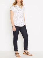 WHITE STUFF EMI COTTON EMBROIDERED STAR BUTTON BLOUSE TOP NEW SIZES 8 & 18