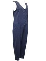 WHITE STUFF ISLA NAVY POPPER FRONT JUMPSUIT NEW SIZES 16 & 18