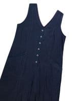 WHITE STUFF ISLA NAVY POPPER FRONT JUMPSUIT NEW SIZES 16 & 18