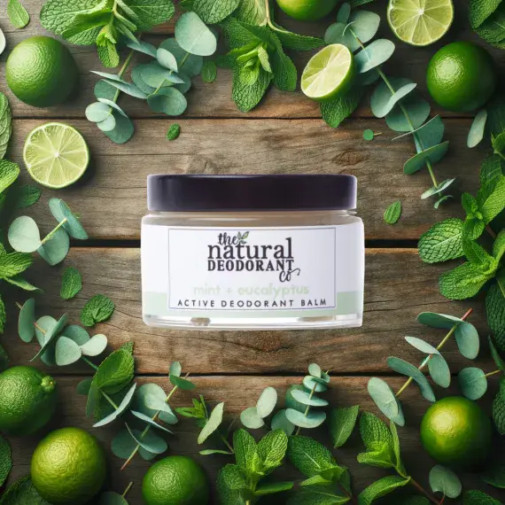 Active Deodorant Balm - Mint & Eucalyptus- The Natural Deodorant Co