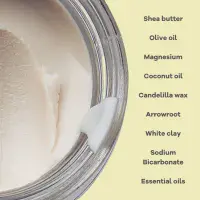 Clean Deodorant Balm - Lemon & Geranium - The Natural Deodorant Co