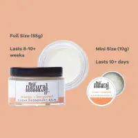 Clean Deodorant Balm - Orange & Bergamot - The Natural Deodorant Co