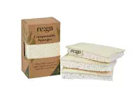 Compostable Sponges with Scourer, Pack of 3 - RE:GN