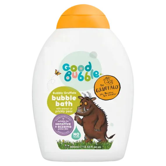 Gruffalo Bubble Bath with Prickly Pear Extract 400ml - Good Bubble