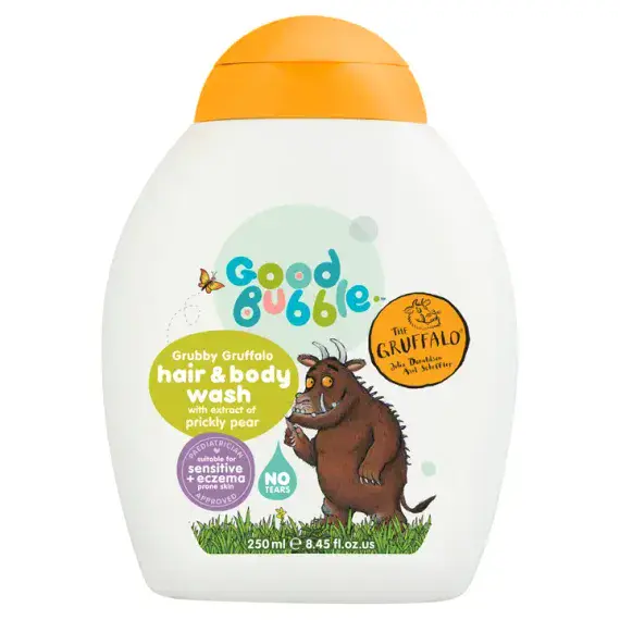 Gruffalo Hair & Body Wash with Prickly Pear Extract 250ml - Good Bubble
