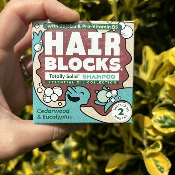 Hair Blocks Cedarwood and Eucalyptus Solid Shampoo