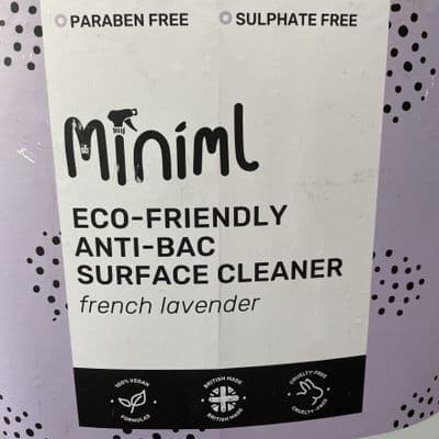 Miniml Lavender Anti Bac Surface Cleaner - Closed Loop Bottle