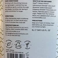 Miniml Nourishing Coconut Conditioner - Rescued & Refilled Bottle