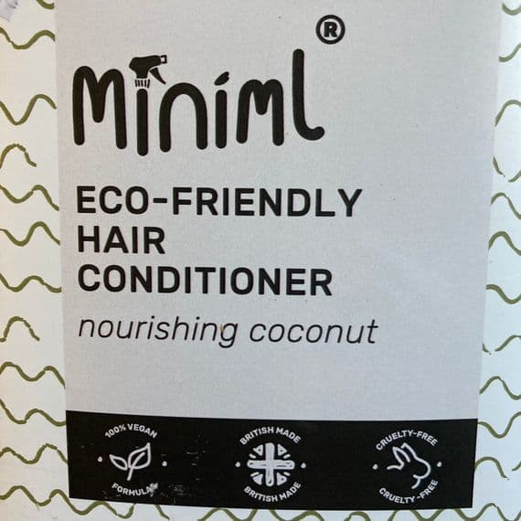 Miniml Nourishing Coconut Conditioner - Rescued & Refilled Bottle