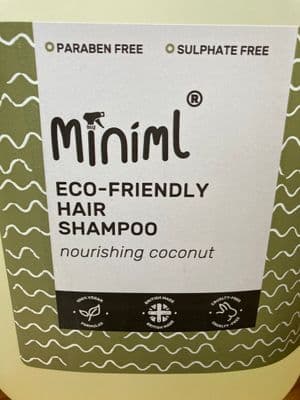 Miniml Nourishing Coconut Shampoo - Closed Loop Bottle