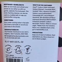 Miniml Pink Grapefruit & Aloe Vera Body Wash and Bubble Bath - Rescued & Refilled Bottle