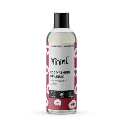 Miniml Rhubarb Washing Up Liquid - 500ml Master Bottle