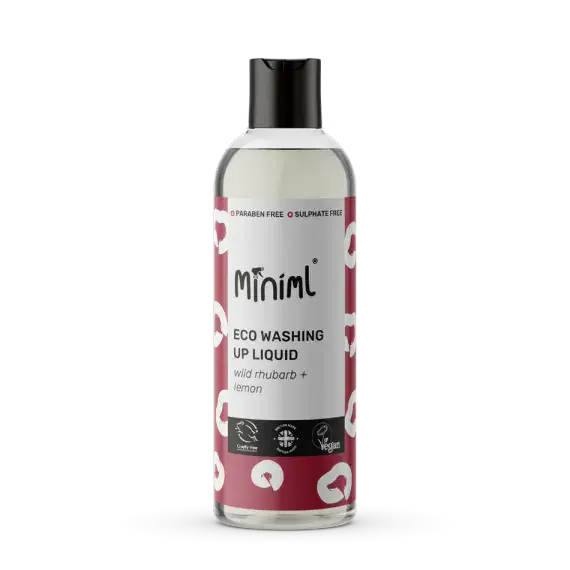 Miniml Rhubarb Washing Up Liquid - 500ml Master Bottle