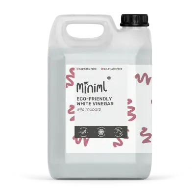 Miniml Rhubarb White Vinegar - Closed Loop Bottle