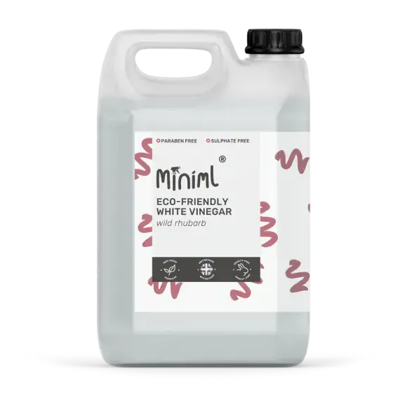 Miniml Rhubarb White Vinegar - Closed Loop Bottle