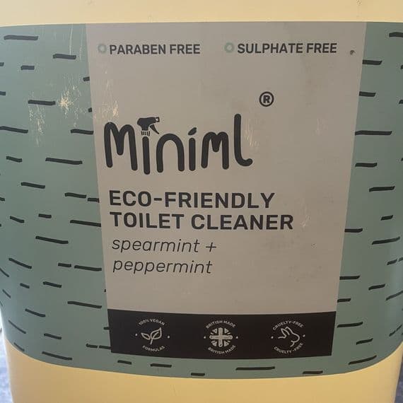 Miniml Spearmint and Peppermint Toilet Cleaner - Closed Loop Bottle