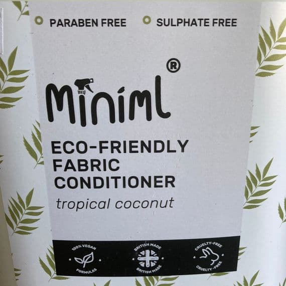 Miniml Tropical Coconut Fabric Conditioner - Closed Loop Bottle
