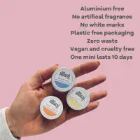 NEW! Clean Deodorant Balm - Palmarosa & Mandarin - The Natural Deodorant Co