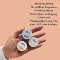 NEW! Clean Deodorant Balm - Palmarosa & Mandarin - The Natural Deodorant Co