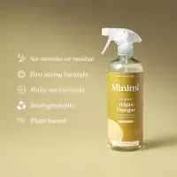 NEW! Miniml Lemon White Vinegar - 750ml Master Bottle