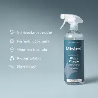 NEW! Miniml Pure White Vinegar - 750ml Master Bottle