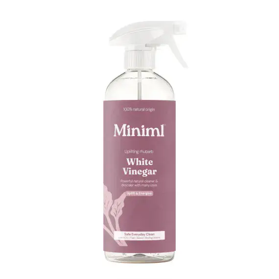 NEW! Miniml Rhubarb White Vinegar - 750ml Master Bottle