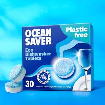 Ocean Saver Dishwasher Tablets - 30 or bulk buy 100
