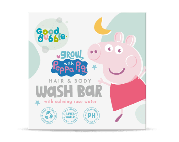 Peppa Pig Hair & Body Wash Bar with Rose Water - Good Bubble