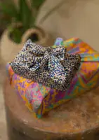 Recycled Sari Gift Wraps, Set of 4 - Namaste