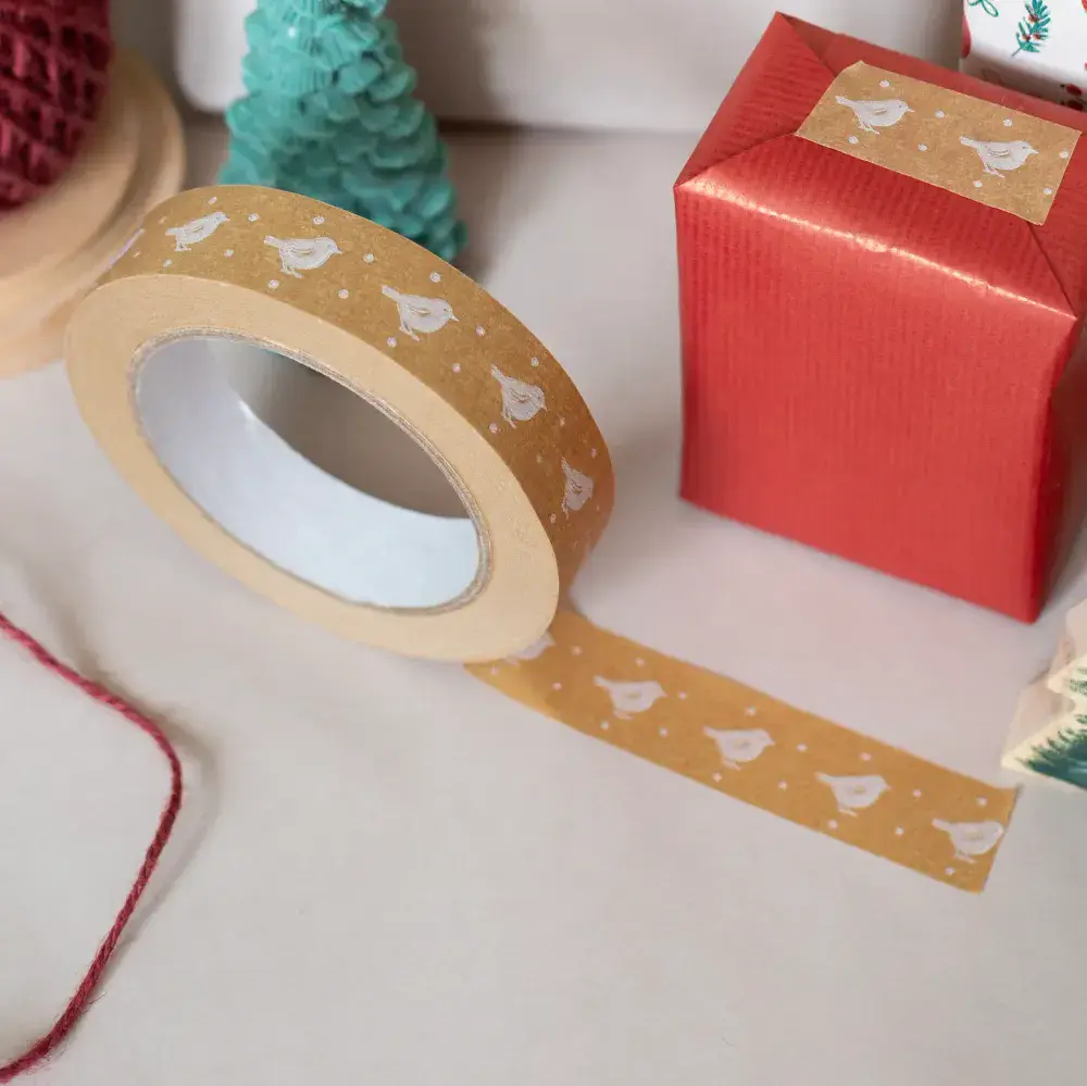 Robin Festive Paper Tape
