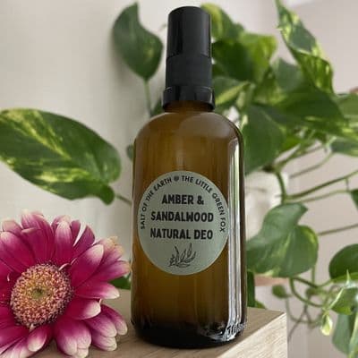 Salt of the Earth Refill Spray Deodorant - Amber and Sandalwood