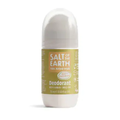 Salt of the Earth Roll On Refillable Natural Deodorant - Neroli & Orange Blossom