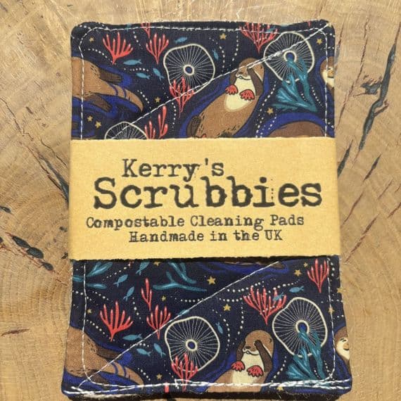 Scrubbies, set of 2 - Otters