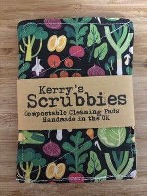 Scrubbies, set of 2 - Vegetables